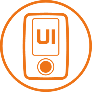 UI control panels icon